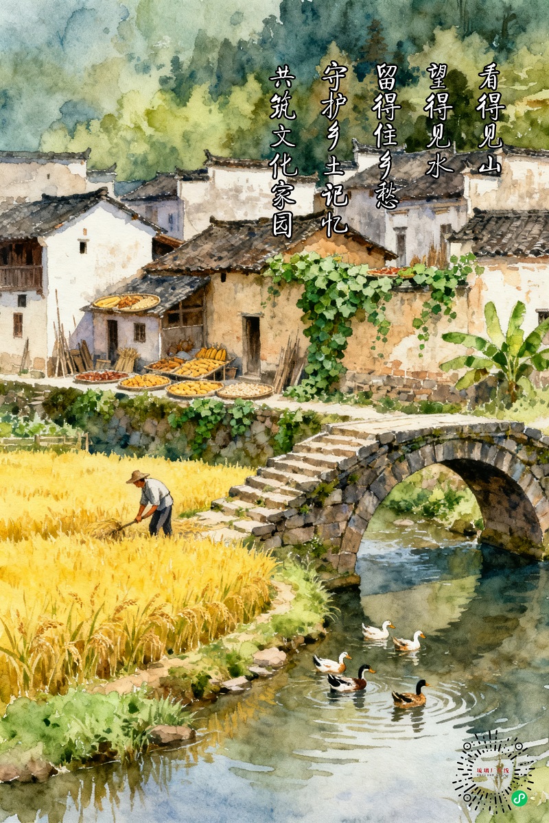 早安！看得见山，望得见水，留得住乡愁——守护乡土记忆，共筑文化家园